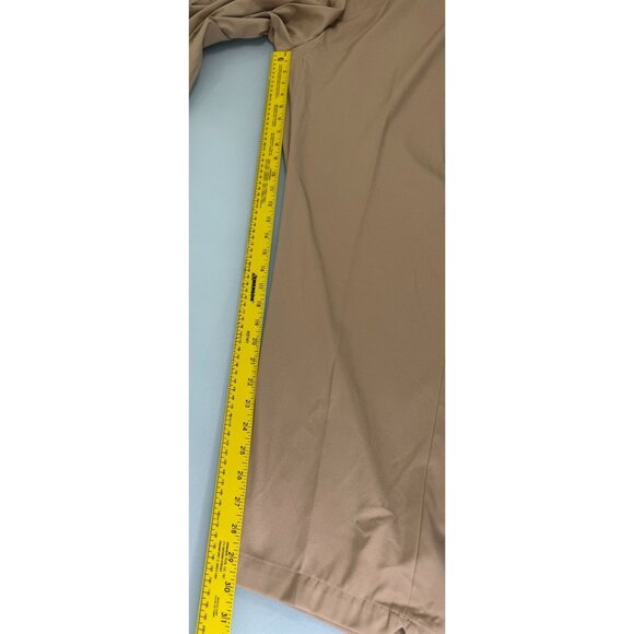Brooks Brothers Performance Chino Golf Pants Men 40X30 Beige Lightweight Stretch - Picture 10 of 11